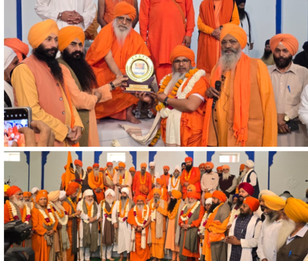 Sant Gurcharan Singh Pandava honoured with Nirmal Bhekh Ratna Award